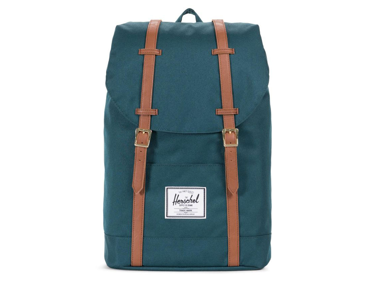 Herschel Supply Co. Retreat Rugzak - Deep Teal/Tan