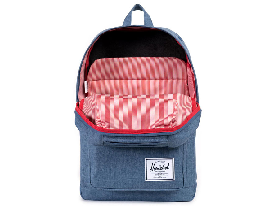 Herschel Pop Quiz BackPack Rugzak met 15 inch Laptopvak (Navy cross)