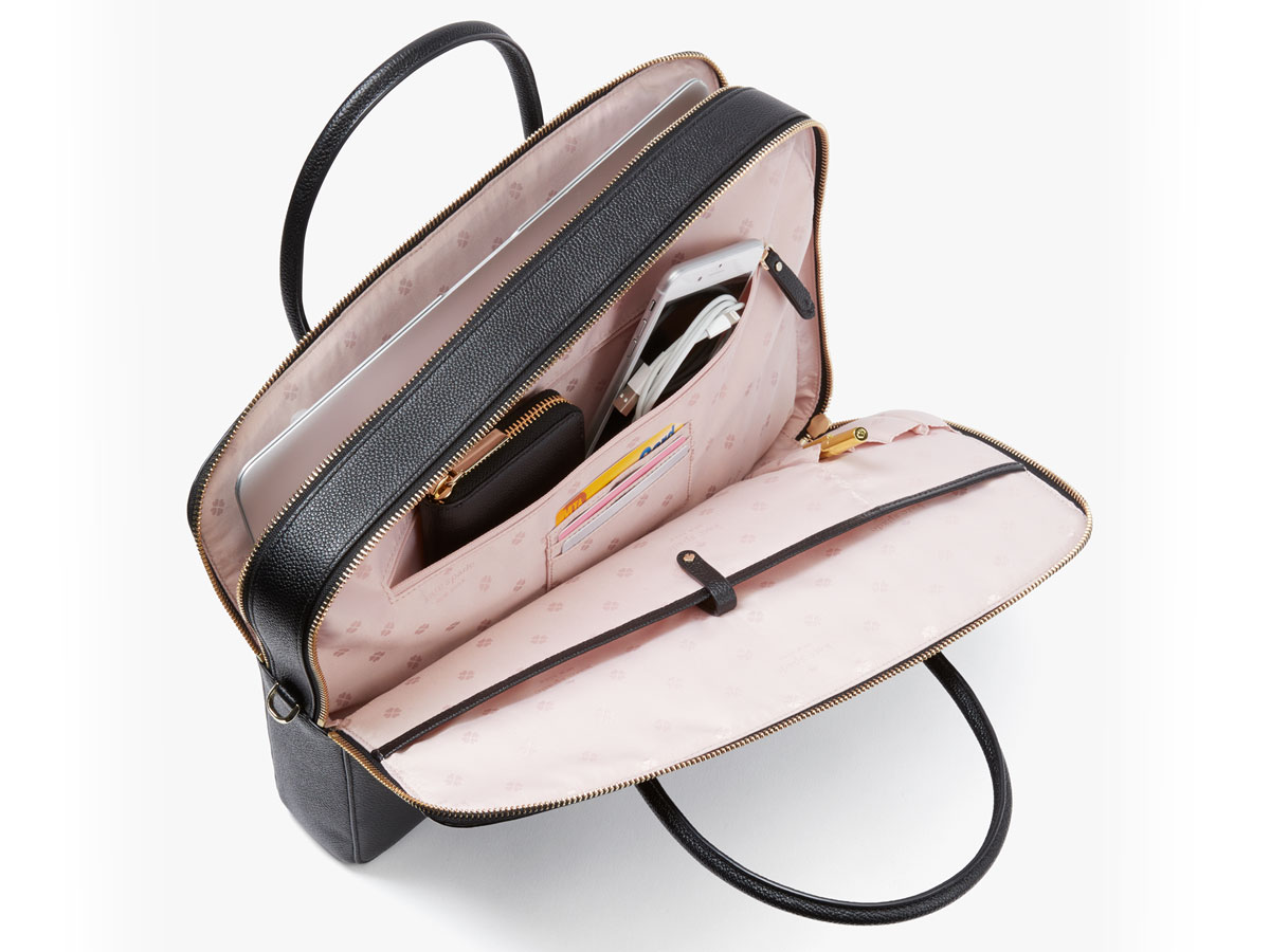 Kate Margaux Laptop Bag Zwart tot 16"