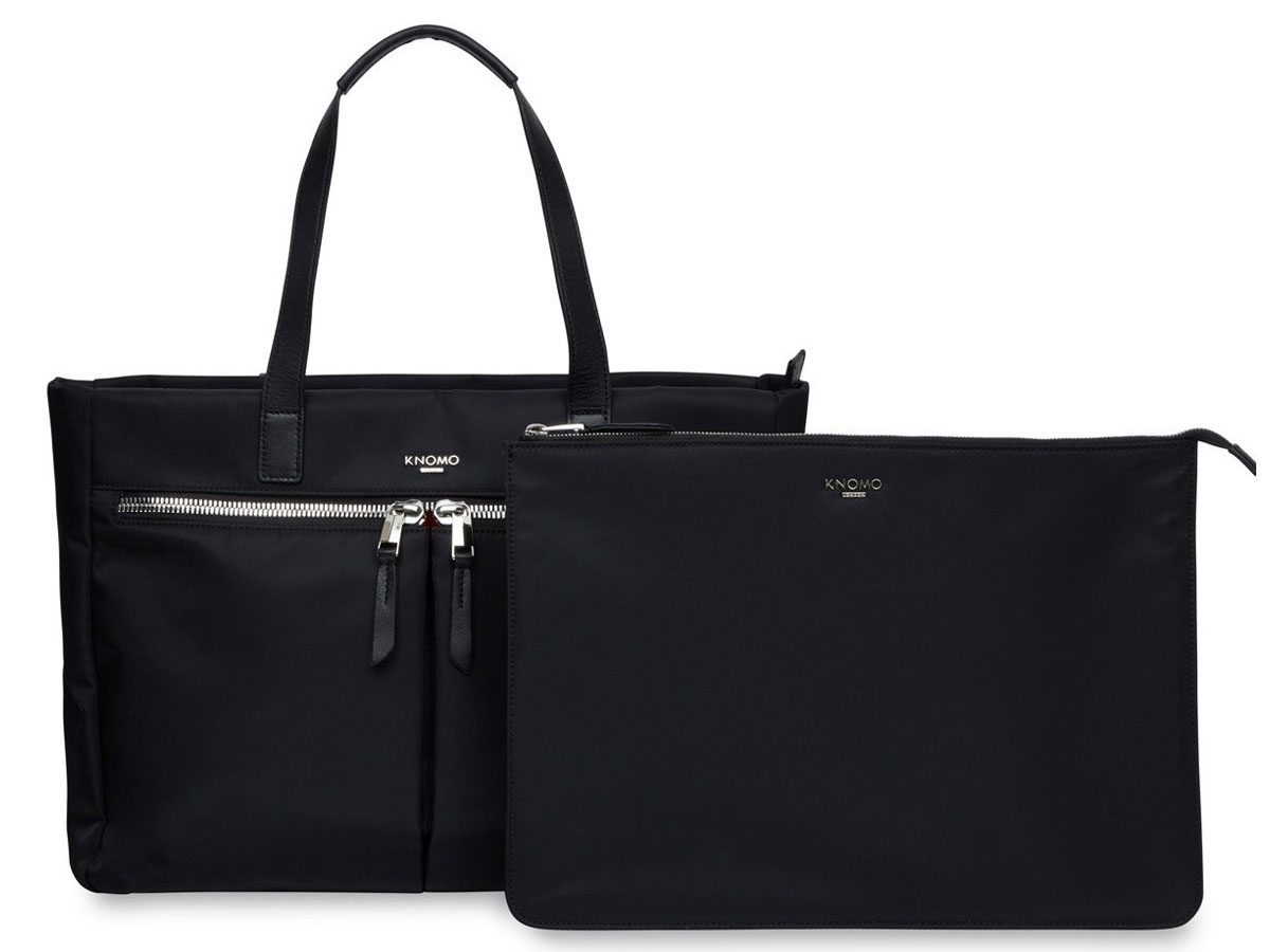 Knomo Blenheim Universal Tote Zwart - Dames Laptoptas 14 inch