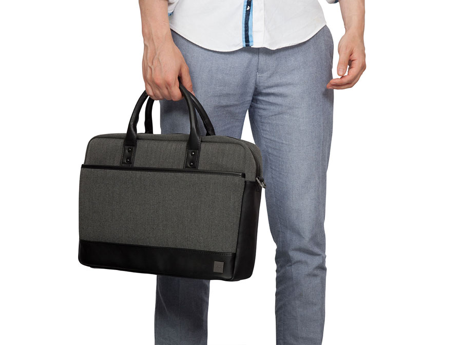 Knomo Princeton Brief Laptoptas tot 15 inch