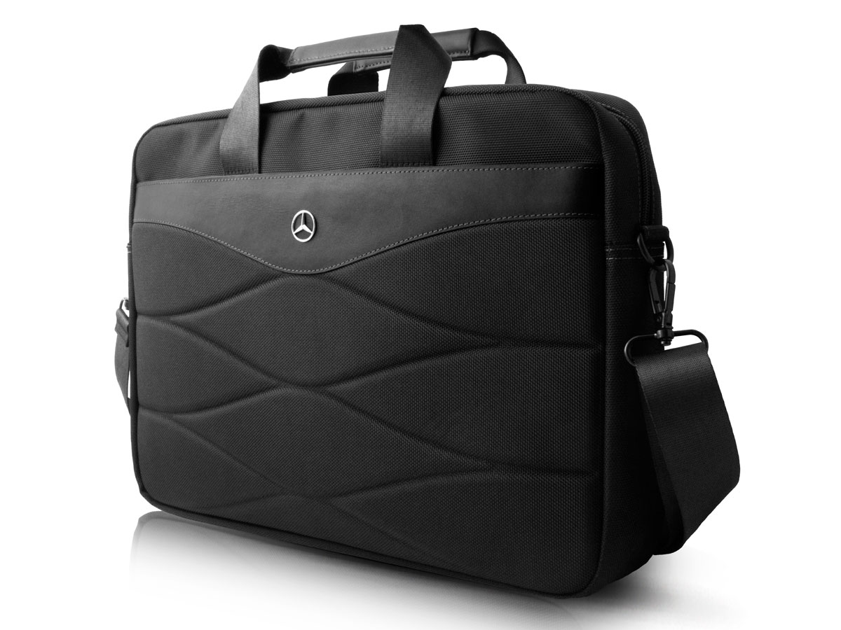 Mercedes-Benz Laptop Bag Zwart - Laptoptas tot 15 inch