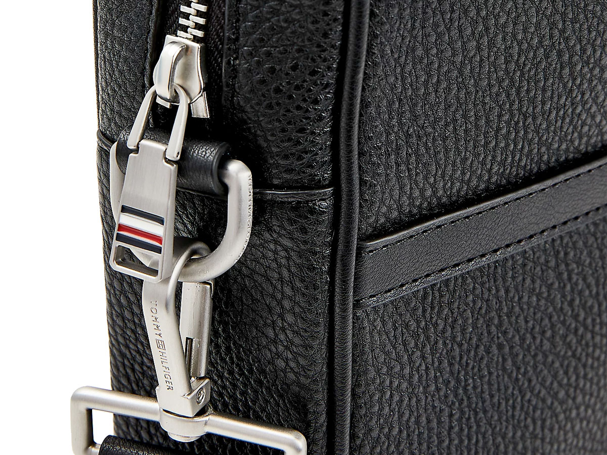 Tommy Hilfiger Downtown Slim Laptop Bag Laptoptas (Zwart)