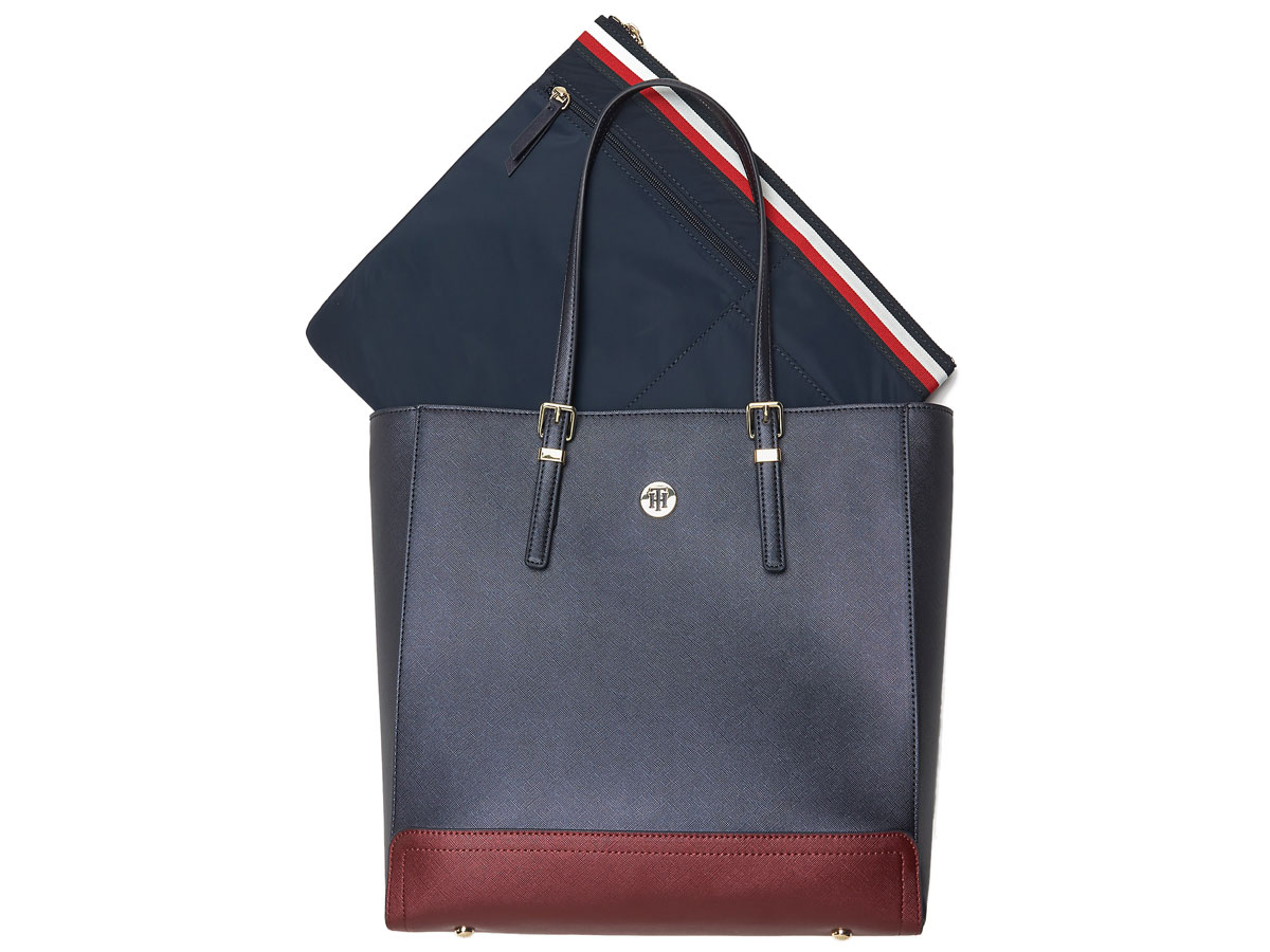 Tommy Hilfiger Honey Work Bag + Sleeve (Navy)