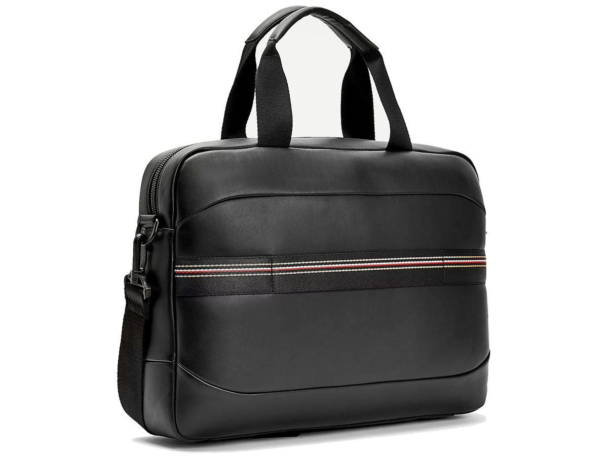 Tommy Hilfiger Metro Slanke Laptoptas - Zwart