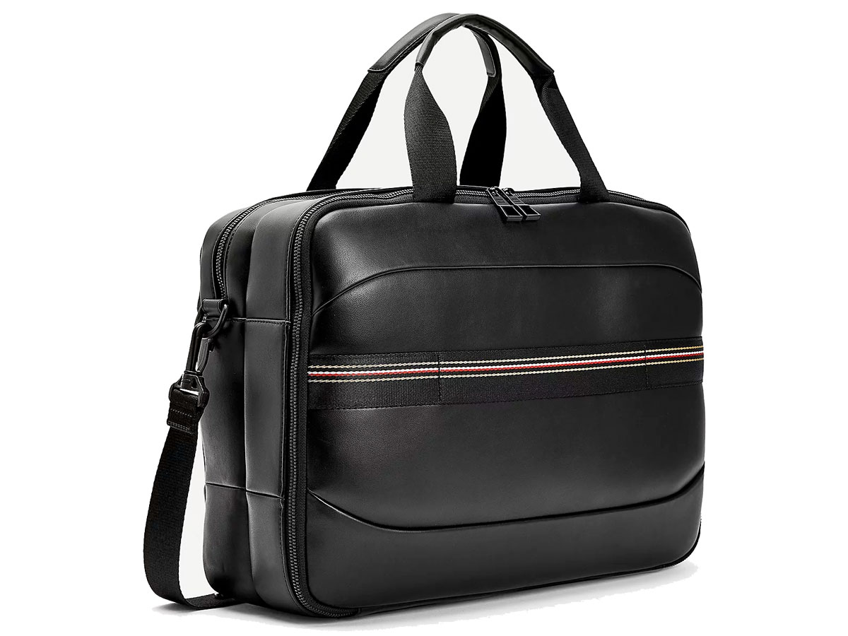 Tommy Hilfiger Metro Weekend Reis/Werk Laptoptas - Zwart