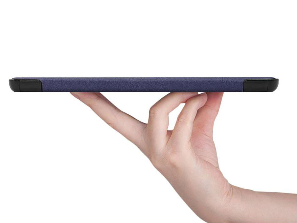 Smart Tri-Fold Bookcase Navy - Lenovo Ideapad Duet Hoesje