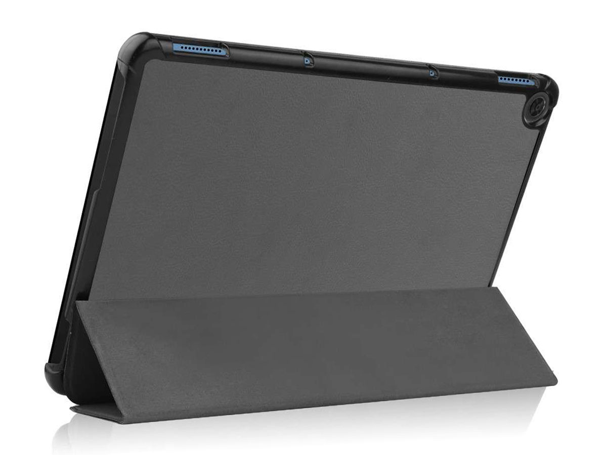 Smart Tri-Fold Bookcase Grijs - Lenovo Ideapad Duet Hoesje