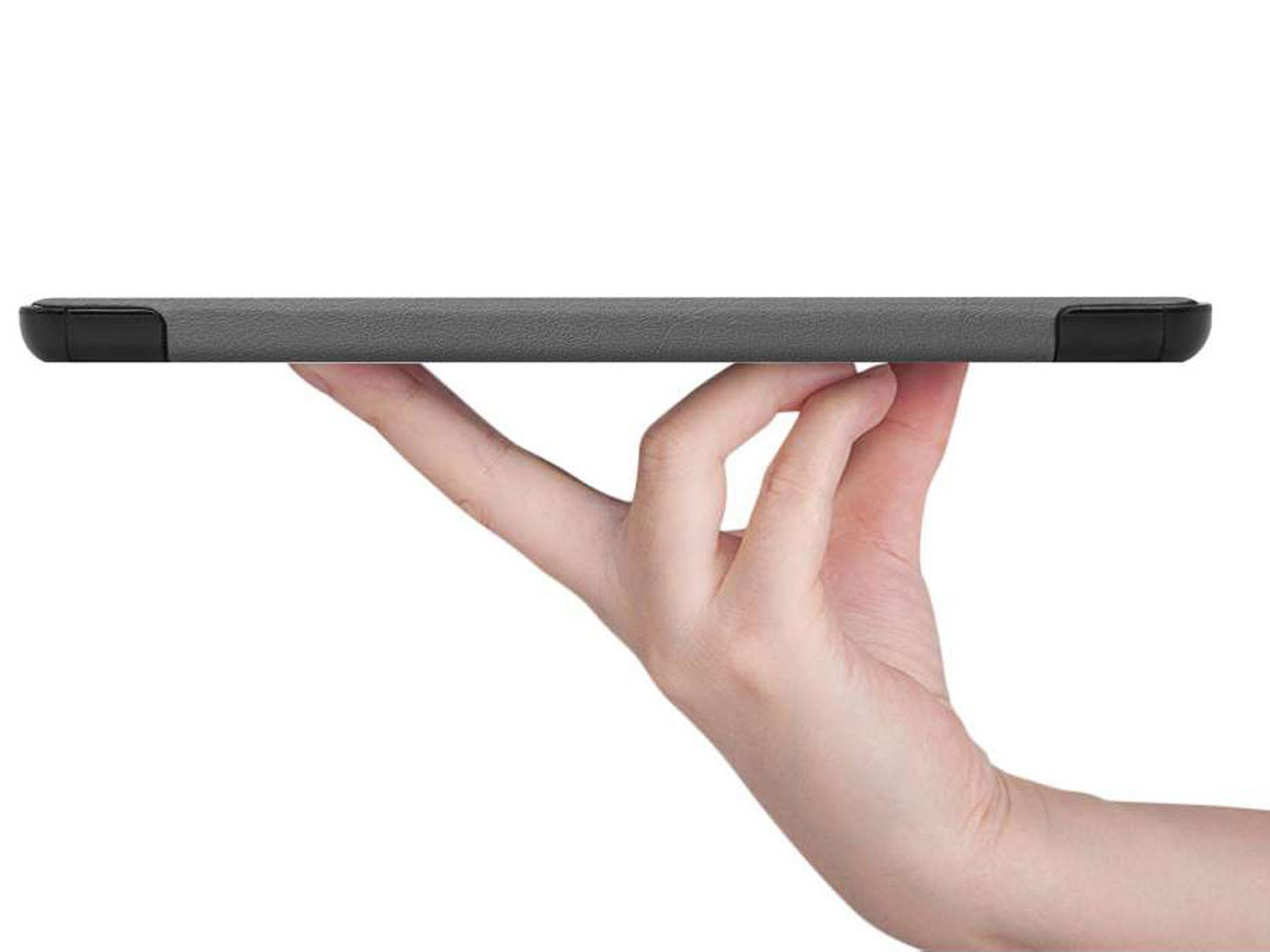 Smart Tri-Fold Bookcase Grijs - Lenovo Ideapad Duet Hoesje