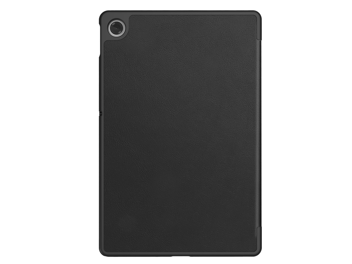 Just in Case Smart Trifold Bookcase Zwart - Lenovo Tab Hoesje