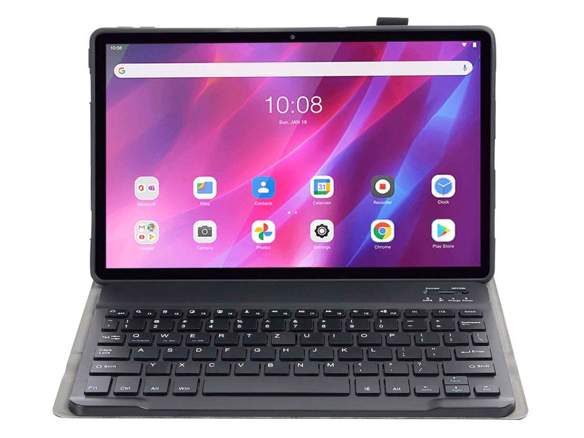 Keyboard Case QWERTZ - Lenovo Tab K10 Toetsenbord Hoesje