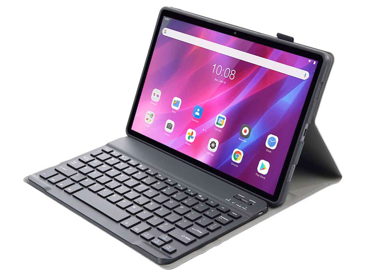 Keyboard Case QWERTZ - Lenovo Tab K10 Toetsenbord Hoesje