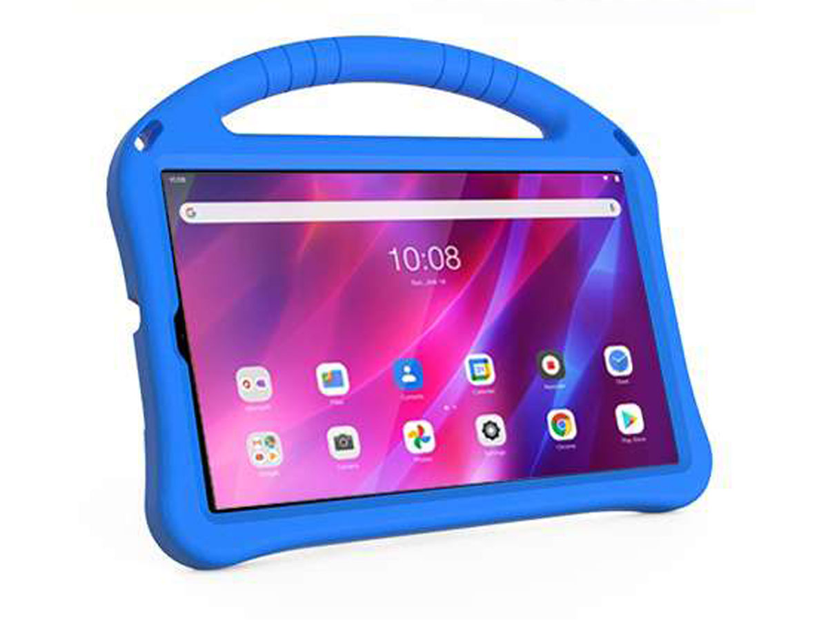 Kinderhoes Kids Stand Case Blauw - Lenovo Tab K10 hoesje