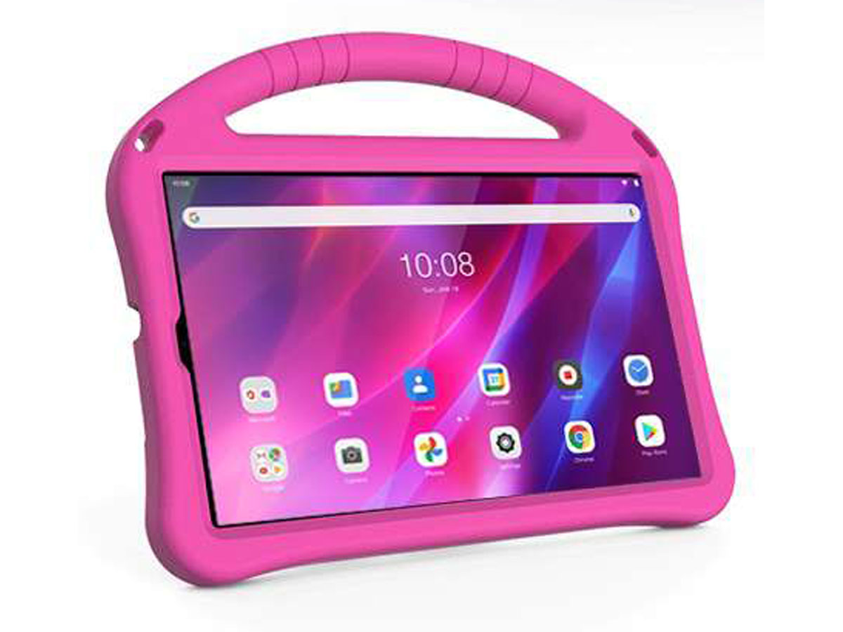 Kinderhoes Kids Stand Case Roze - Lenovo Tab K10 hoesje