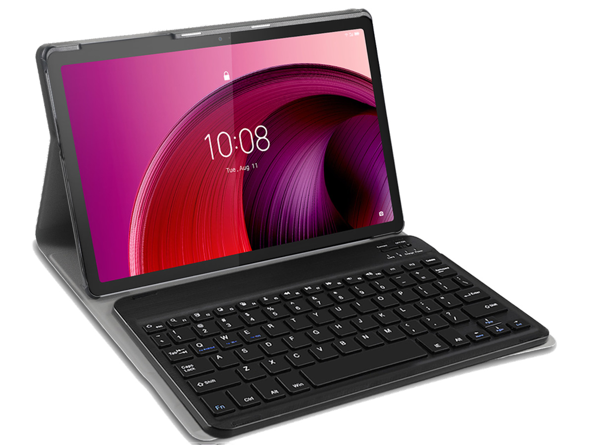 Keyboard Case QWERTY - Lenovo Tab M10 5G Toetsenbord Hoesje