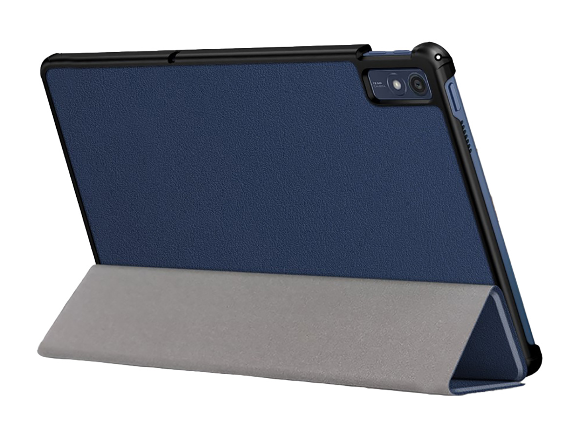 Smart Slimfit Bookcase Blauw - Lenovo Tab M10 G5 Hoesje