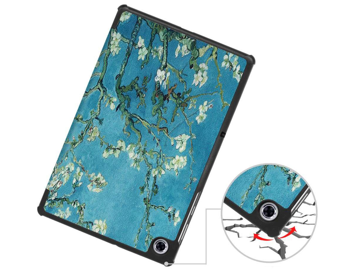 Smart Case Trifold Stand Floral - Lenovo Tab M10 FHD Plus (2e gen) Hoesje