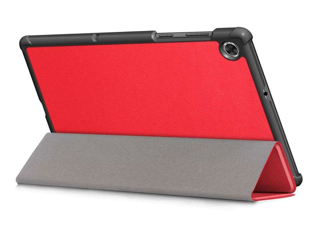 Smart Case Trifold Stand Rood - Lenovo Tab M10 FHD Plus (2e gen) Hoesje