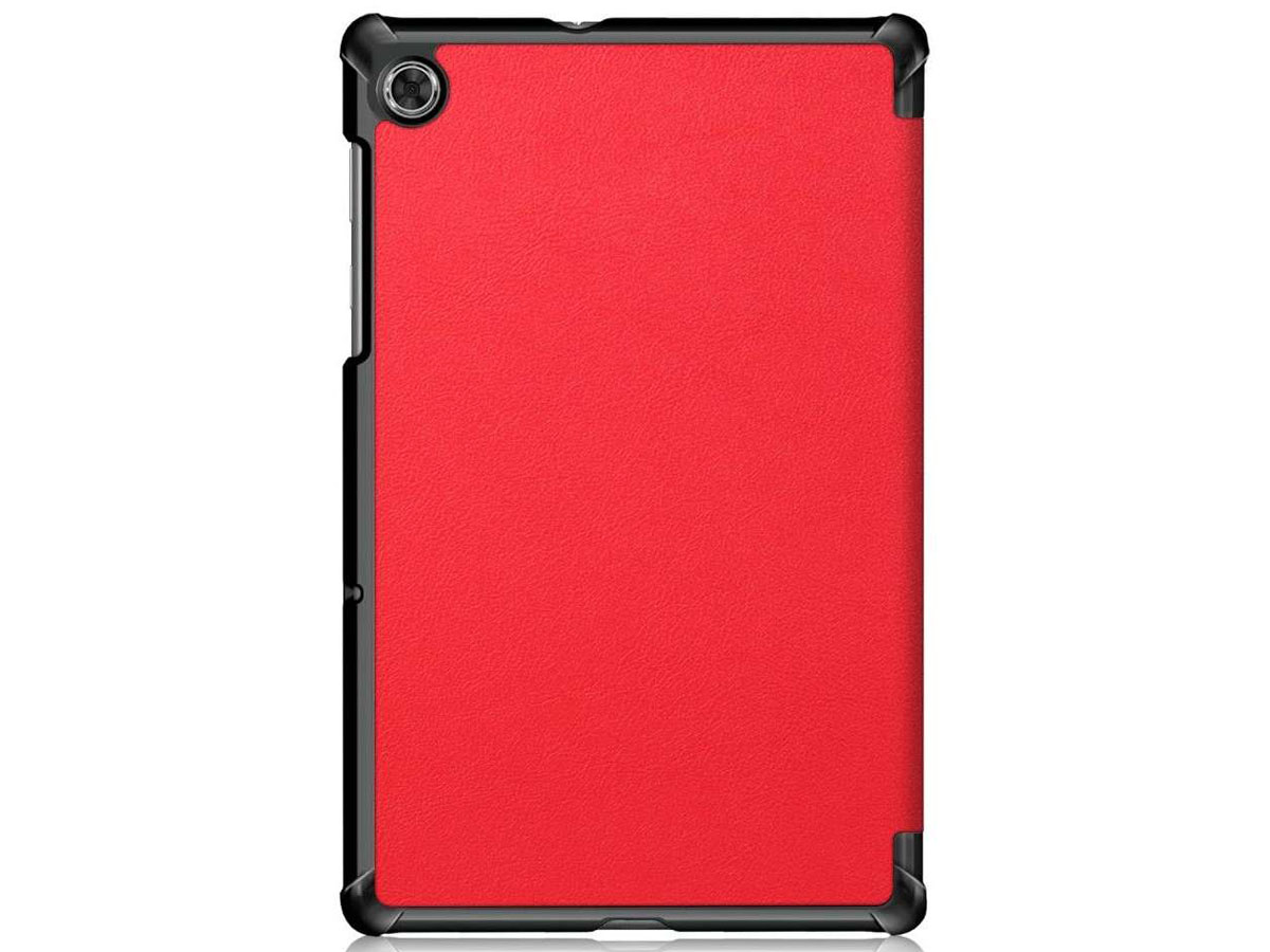 Smart Case Trifold Stand Rood - Lenovo Tab M10 FHD Plus (2e gen) Hoesje