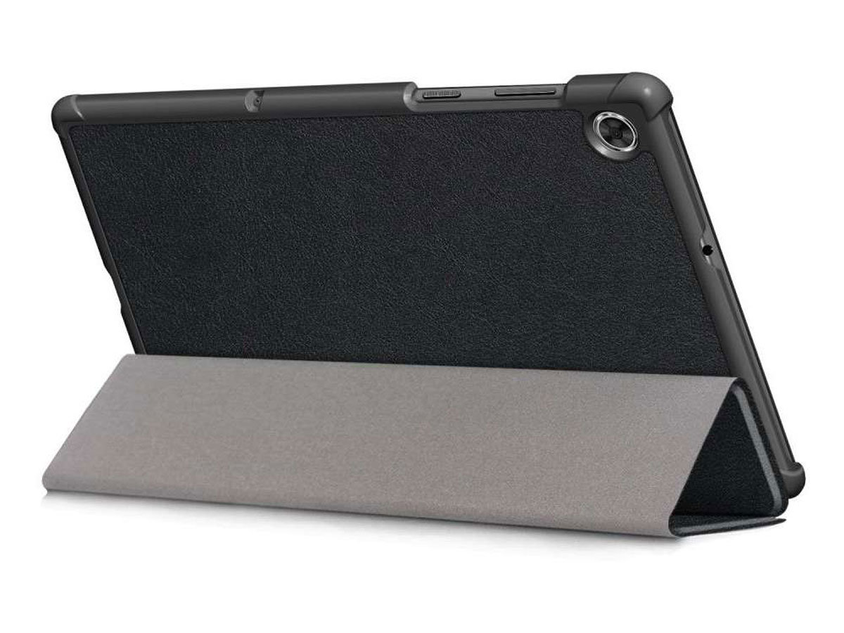 Smart Case Trifold Stand Zwart - Lenovo Tab M10 FHD Plus (2e gen) Hoesje