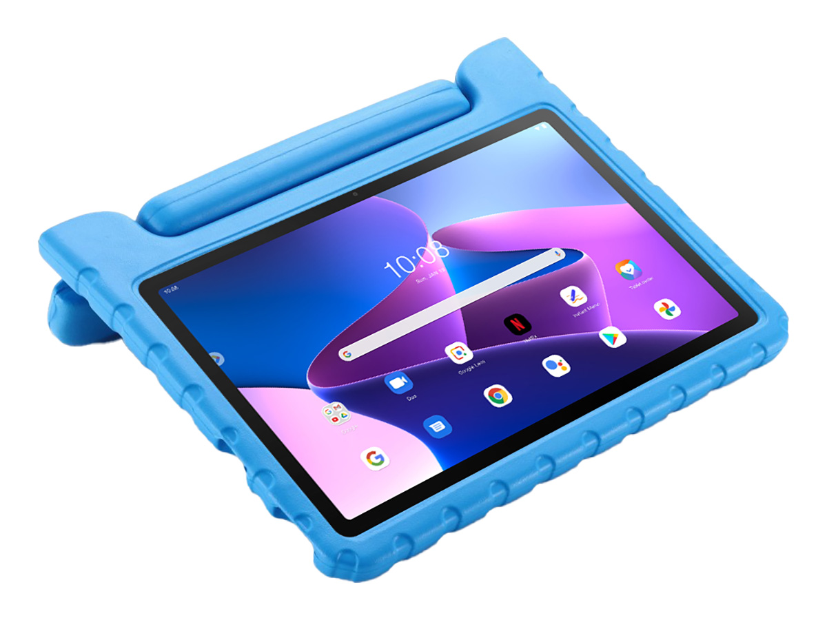 Kinderhoes Kids Proof Case Blauw - Lenovo Tab M10 Gen 3 hoesje