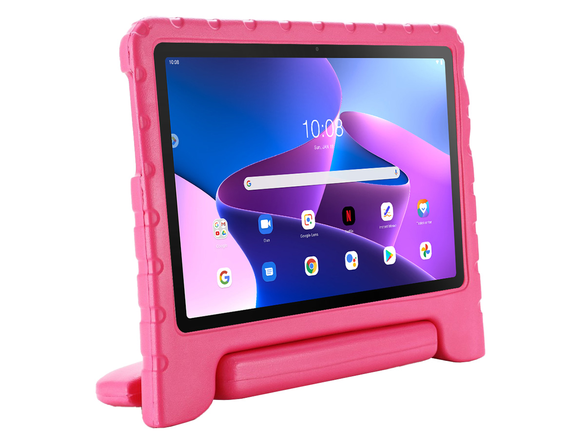 Kinderhoes Kids Proof Case Roze - Lenovo Tab M10 Gen 3 hoesje