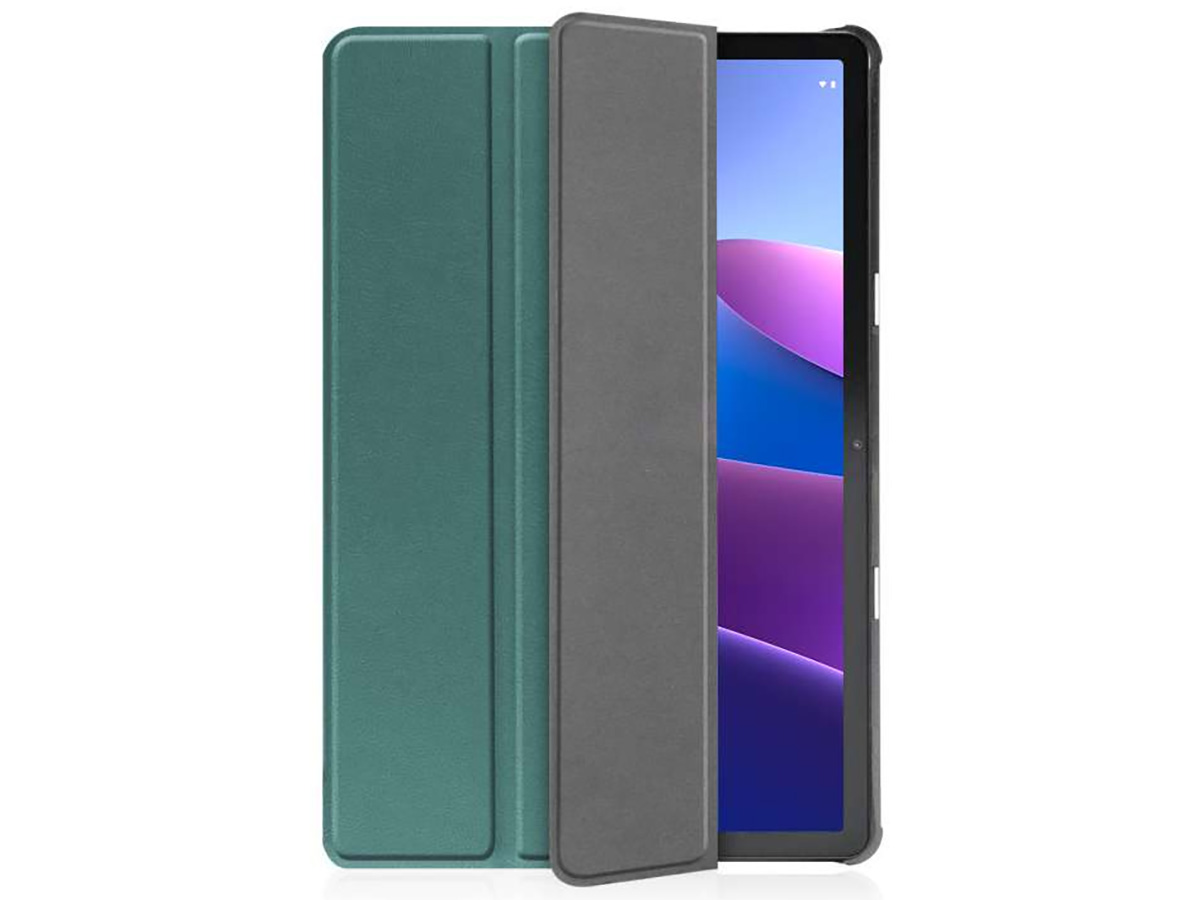 Smart Slimfit Bookcase Groen - Lenovo Tab M10 Gen 3 Hoesje