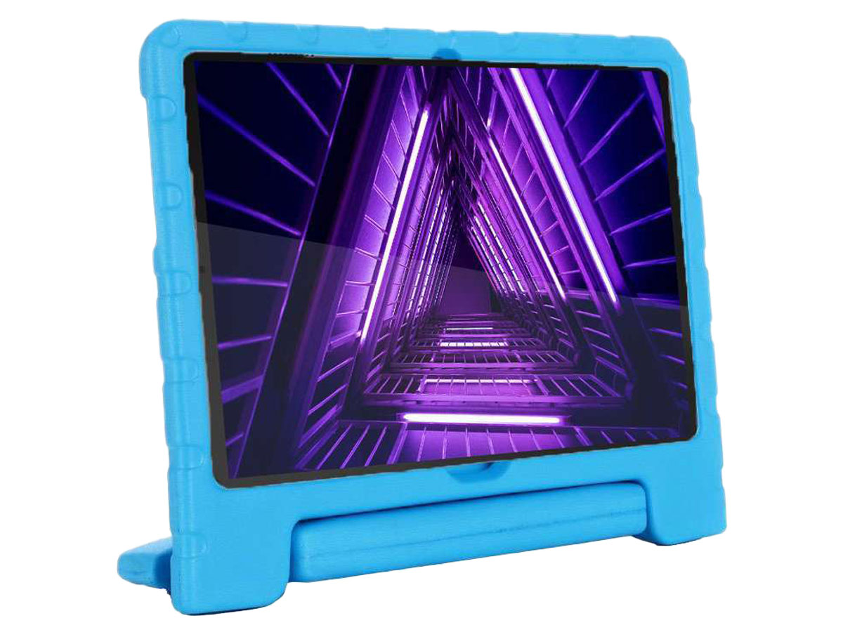 Kids Case Blauw - Lenovo Tab M10 HD (2e gen) Kindvriendelijk hoesje