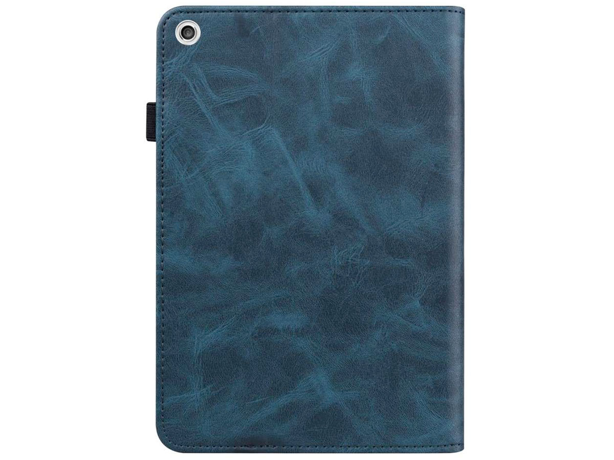 Geometric PU Folio Case Blauw - Lenovo Tab M10 Plus (3e gen) Hoesje