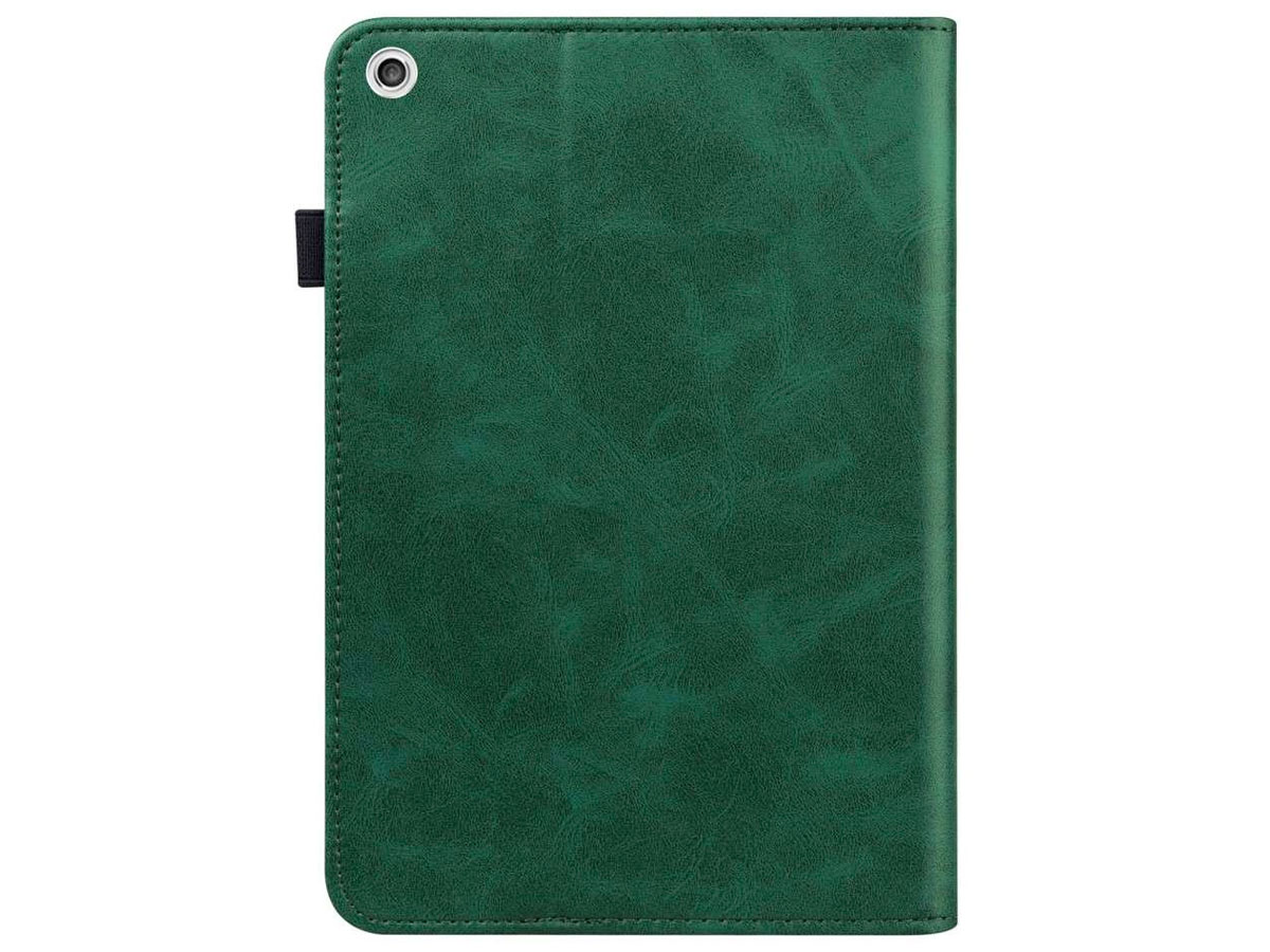 Geometric PU Folio Case Groen - Lenovo Tab M10 Plus (3e gen) Hoesje