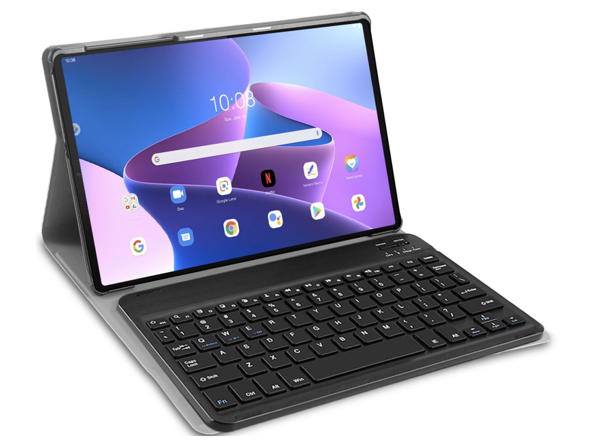 Keyboard Case QWERTY - Lenovo Tab M10 Plus (3e gen) Toetsenbord Hoesje