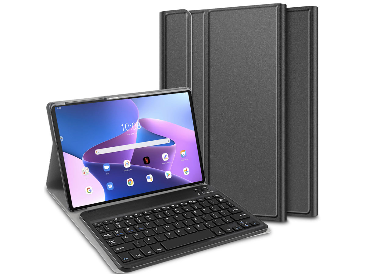 Keyboard Case QWERTY - Lenovo Tab M10 Plus (3e gen) Toetsenbord Hoesje