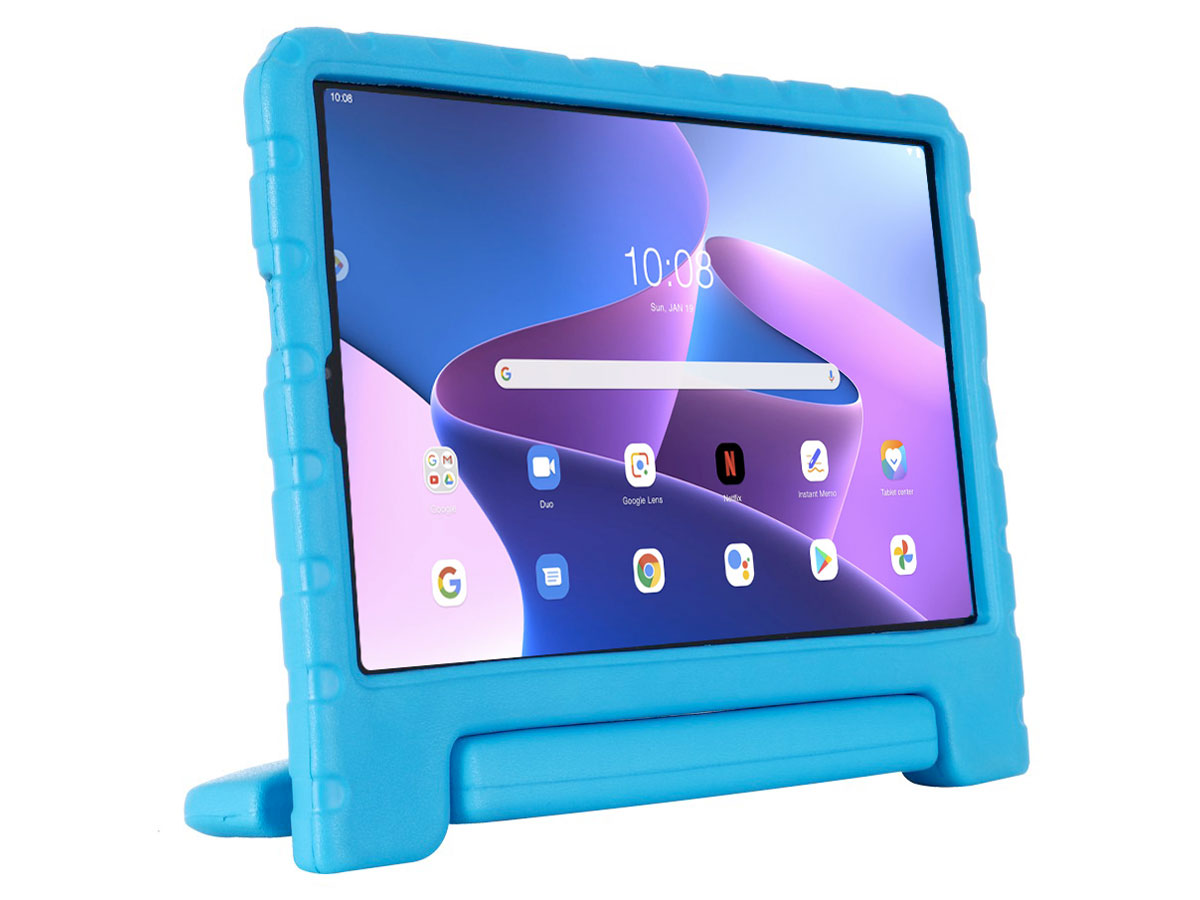 Kinderhoes Kids Proof Case Blauw - Lenovo Tab M10 Plus (3e gen) hoesje