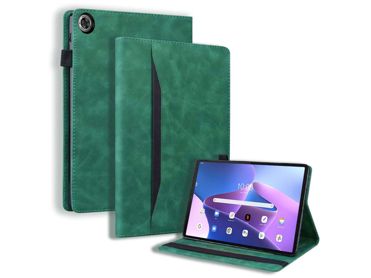 Pocket Folio Case Groen - Lenovo Tab M10 Plus (3e gen) Hoesje