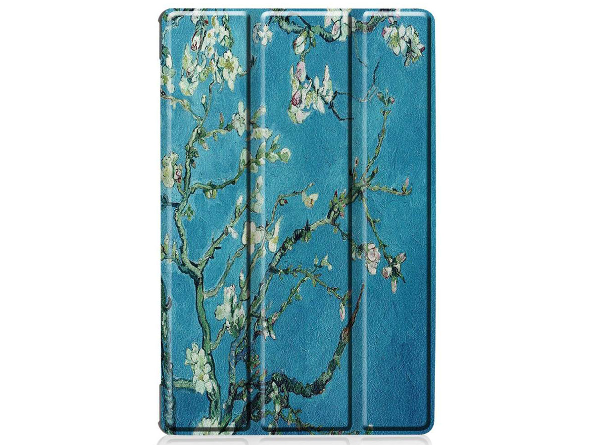 Smart Tri-Fold Bookcase Floral - Lenovo Tab M10 Plus Hoesje