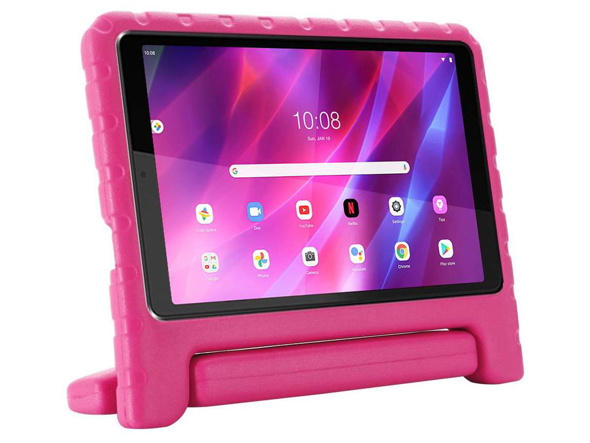 Kids Case Roze - Lenovo Tab M8 (3rd gen) Kindvriendelijk hoesje