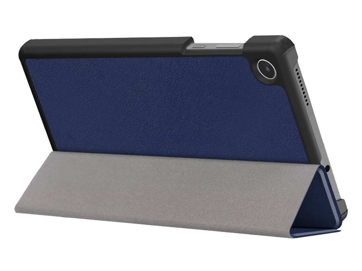 Smart Slimfit Bookcase Blauw - Lenovo Tab M8 (Gen 4) Hoesje