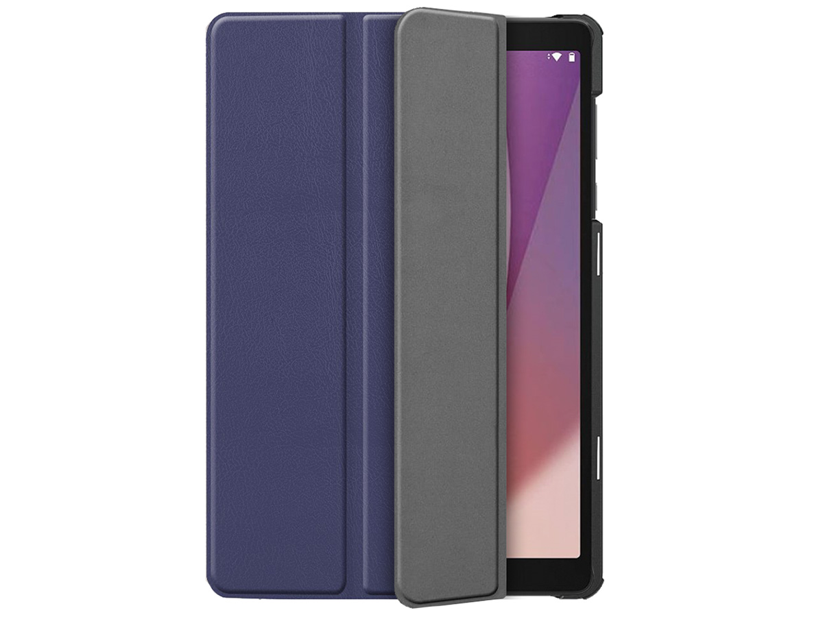 Smart Slimfit Bookcase Blauw - Lenovo Tab M8 (Gen 4) Hoesje