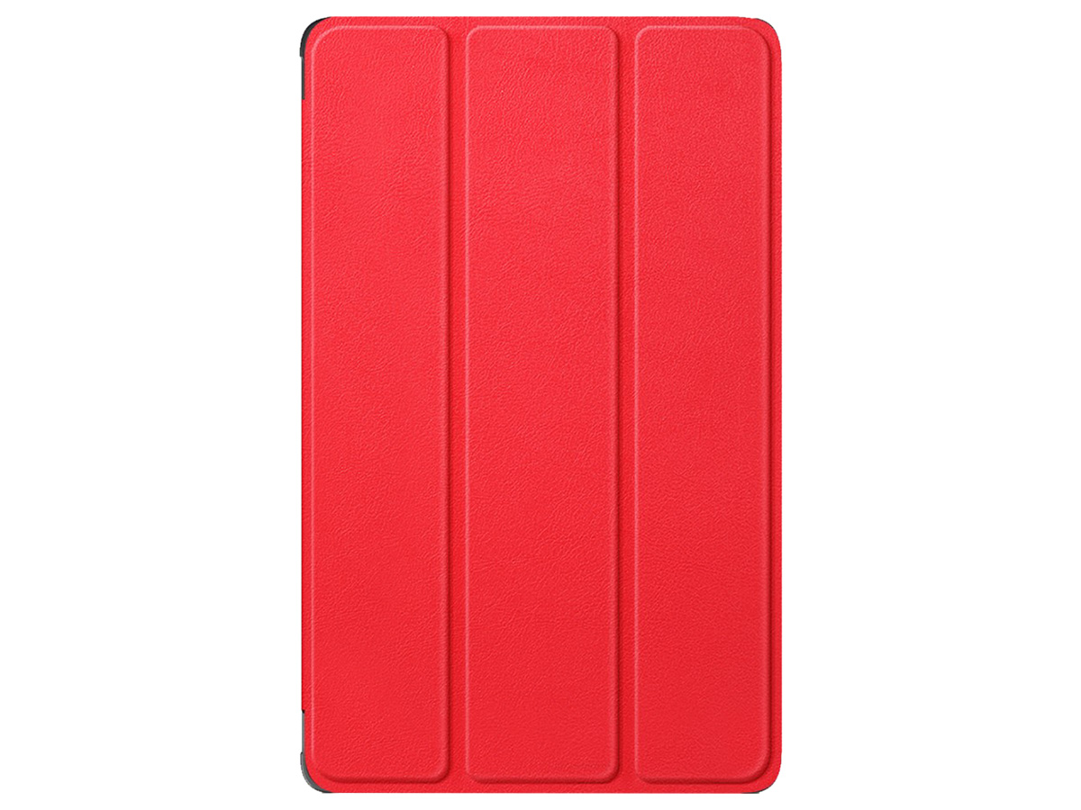 Smart Slimfit Bookcase Rood - Lenovo Tab M8 (Gen 4) Hoesje