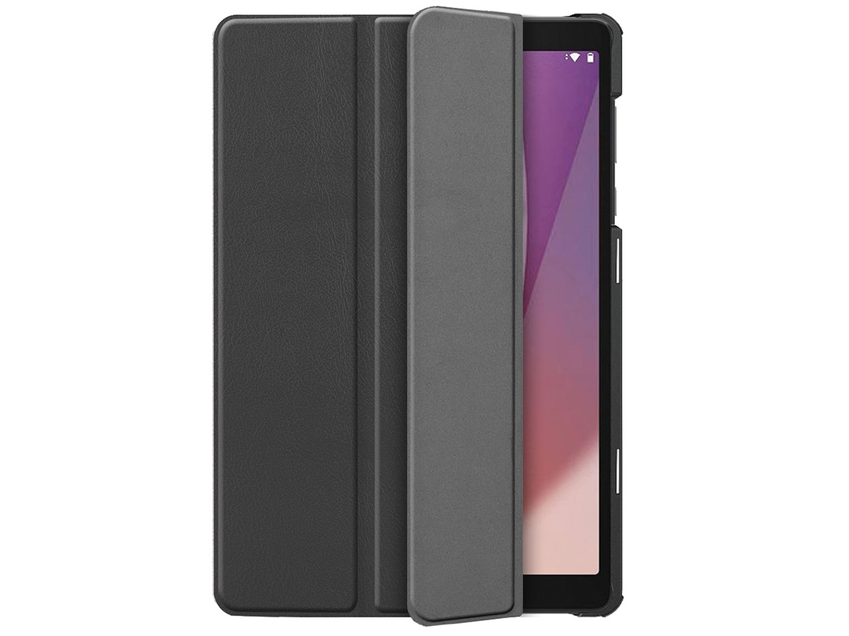 Smart Slimfit Bookcase Zwart - Lenovo Tab M8 (Gen 4) Hoesje