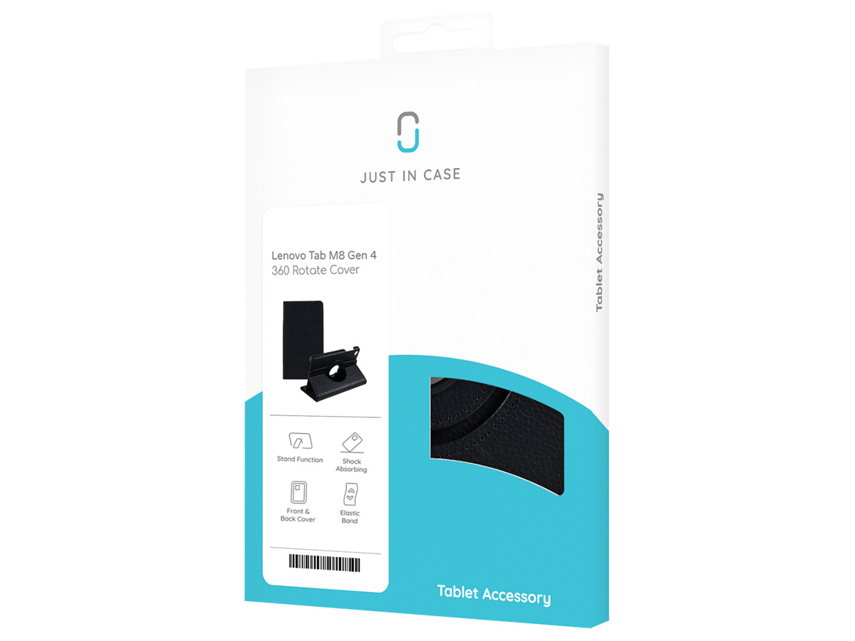 Swivel Stand Case Turn Folio - Lenovo Tab M8 (Gen 4) Hoesje