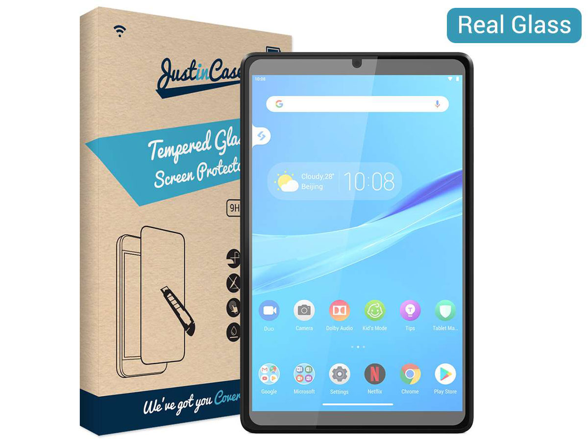 Afsnijden fysiek temperatuur Lenovo Tab M8 FHD Screen Protector Tempered Glass