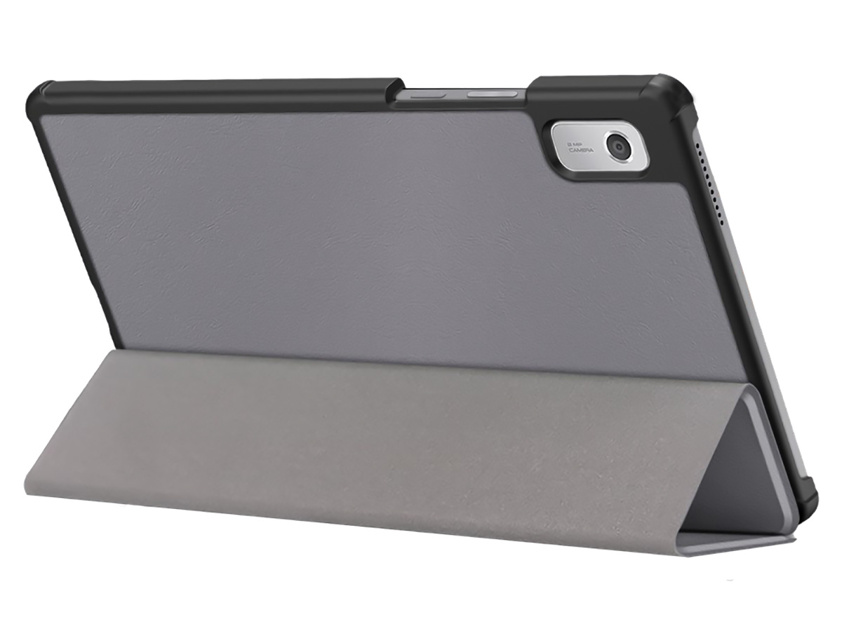 Just in Case Smart Folio Grijs - Lenovo Tab M9 Hoesje