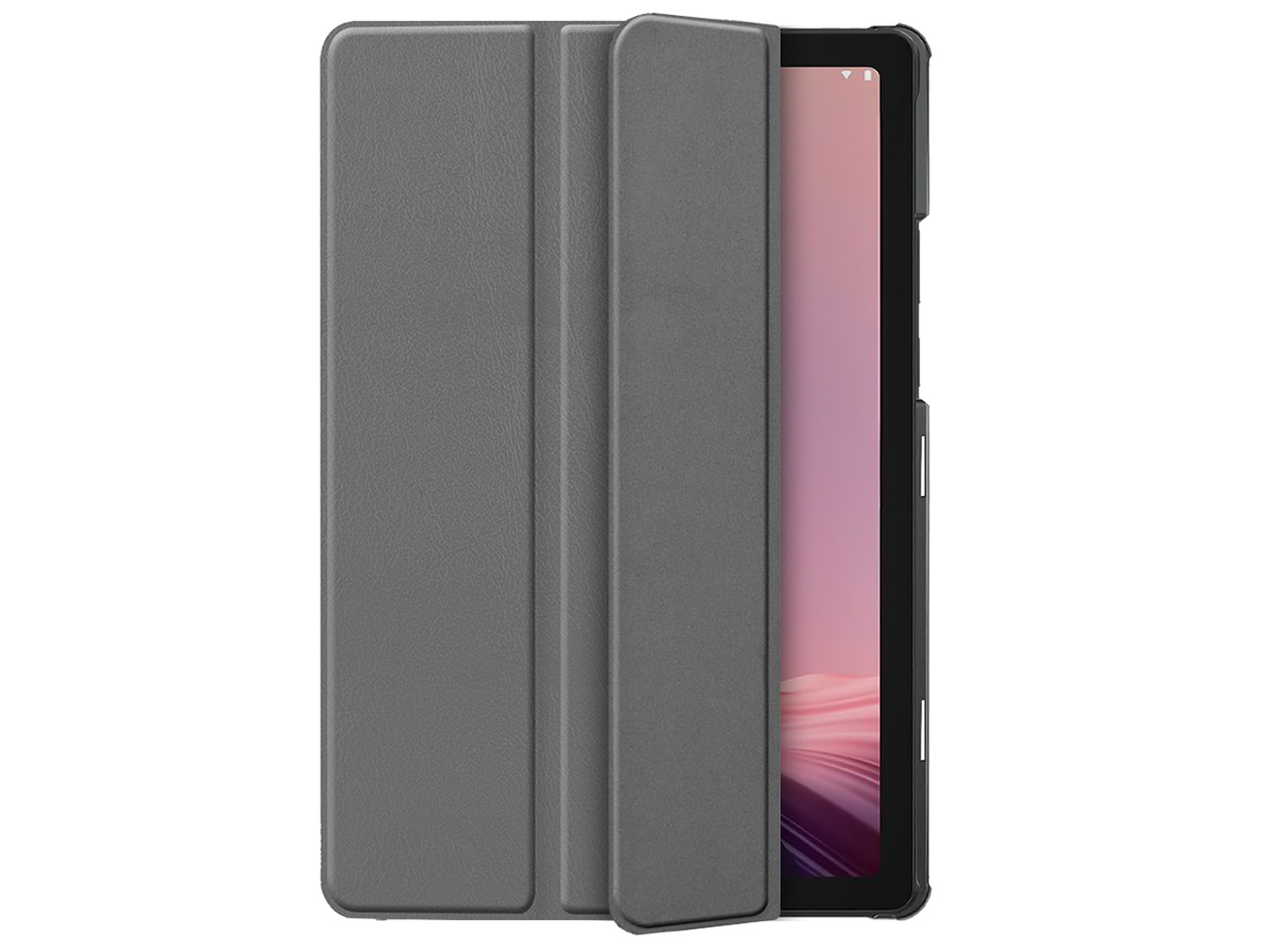 Just in Case Smart Folio Grijs - Lenovo Tab M9 Hoesje