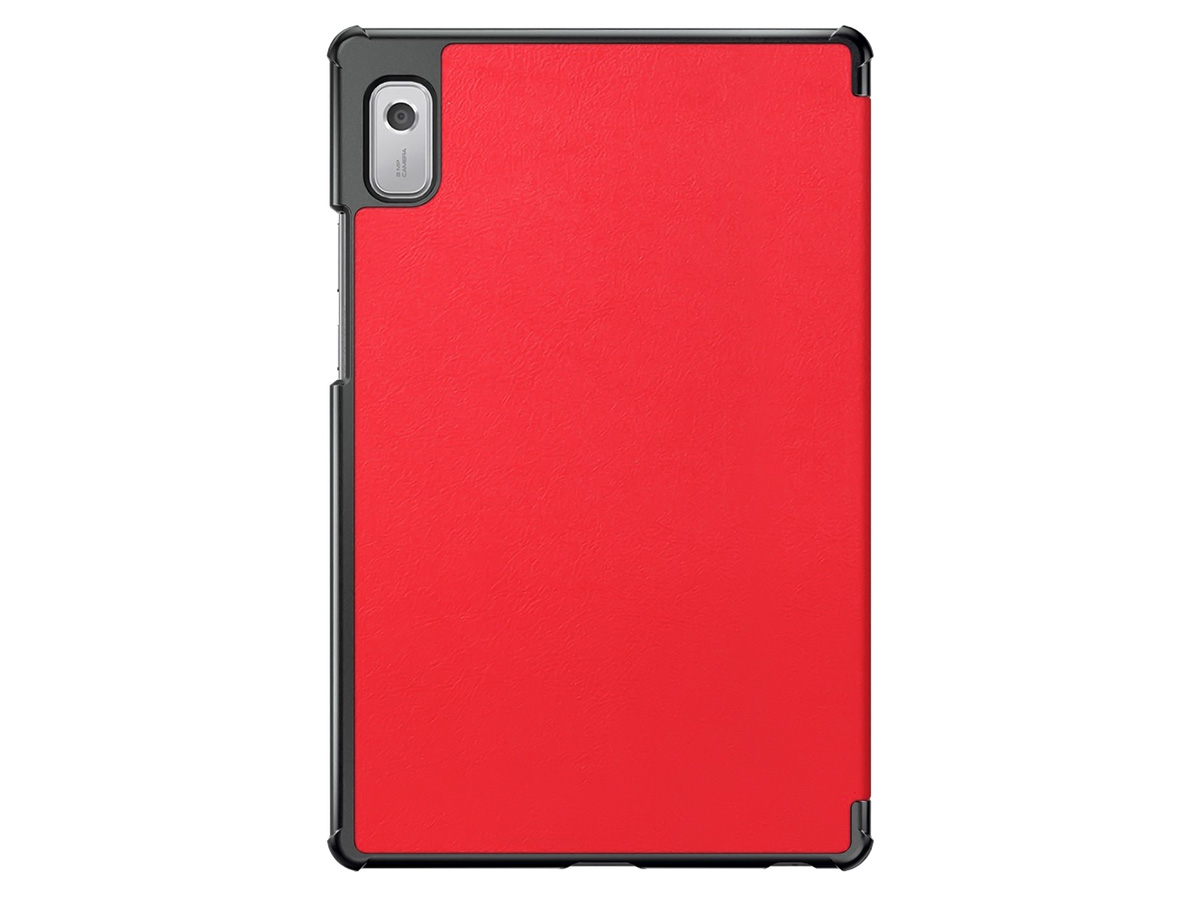 Just in Case Smart Folio Rood - Lenovo Tab M9 Hoesje