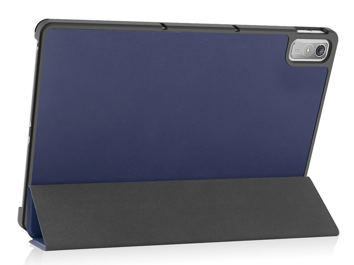 Smart Tri-Fold Bookcase Blauw - Lenovo Tab P11 Gen 2 Hoesje