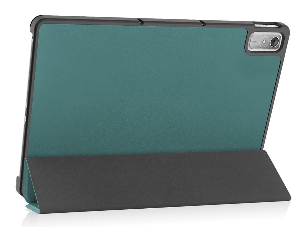 Smart Tri-Fold Bookcase Groen - Lenovo Tab P11 Gen 2 Hoesje