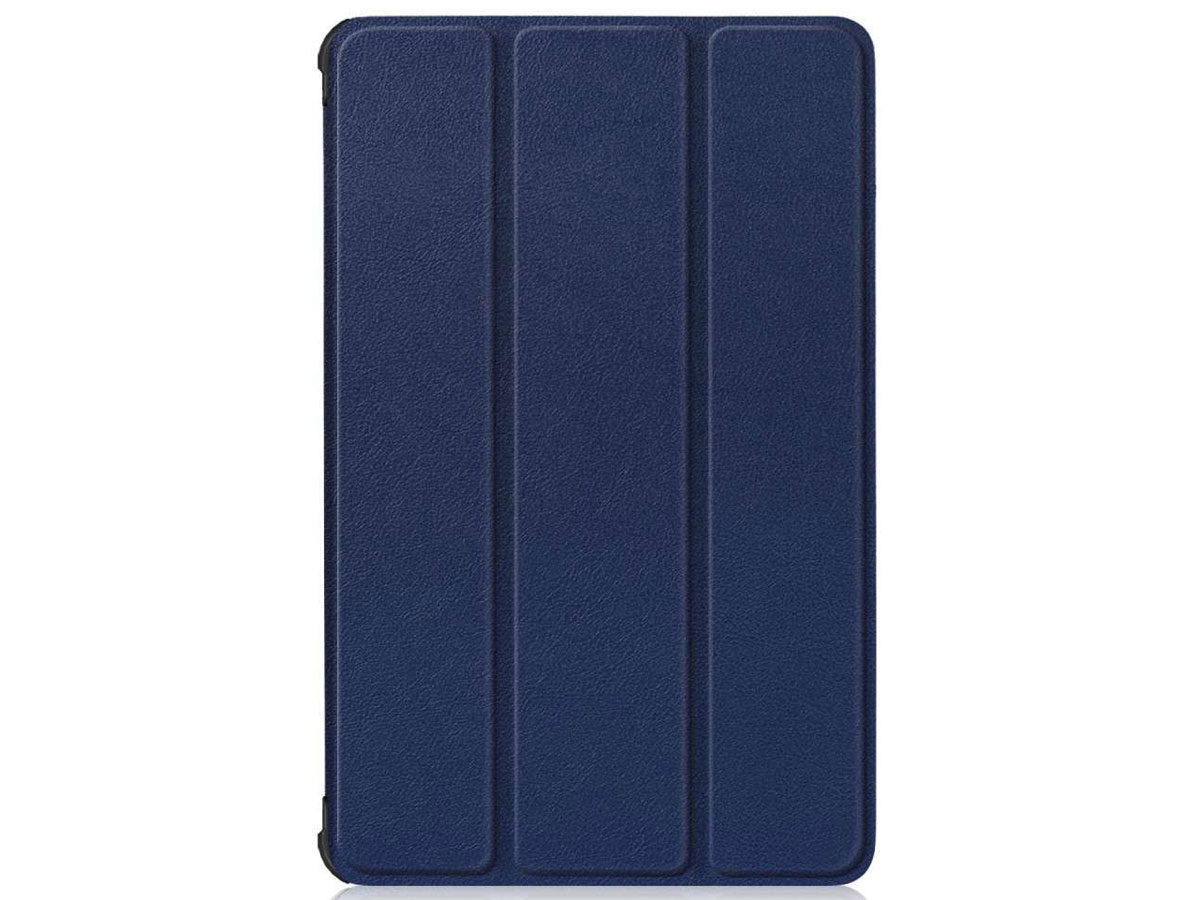 Smart Tri-Fold Bookcase Blauw - Lenovo Tab P11 (Plus) Hoesje