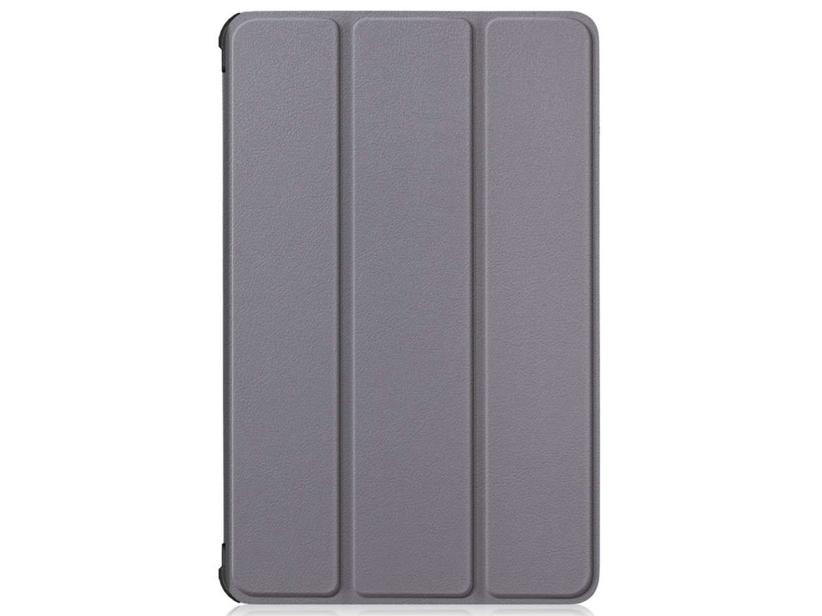 Smart Tri-Fold Bookcase Grijs - Lenovo Tab P11 (Plus) Hoesje
