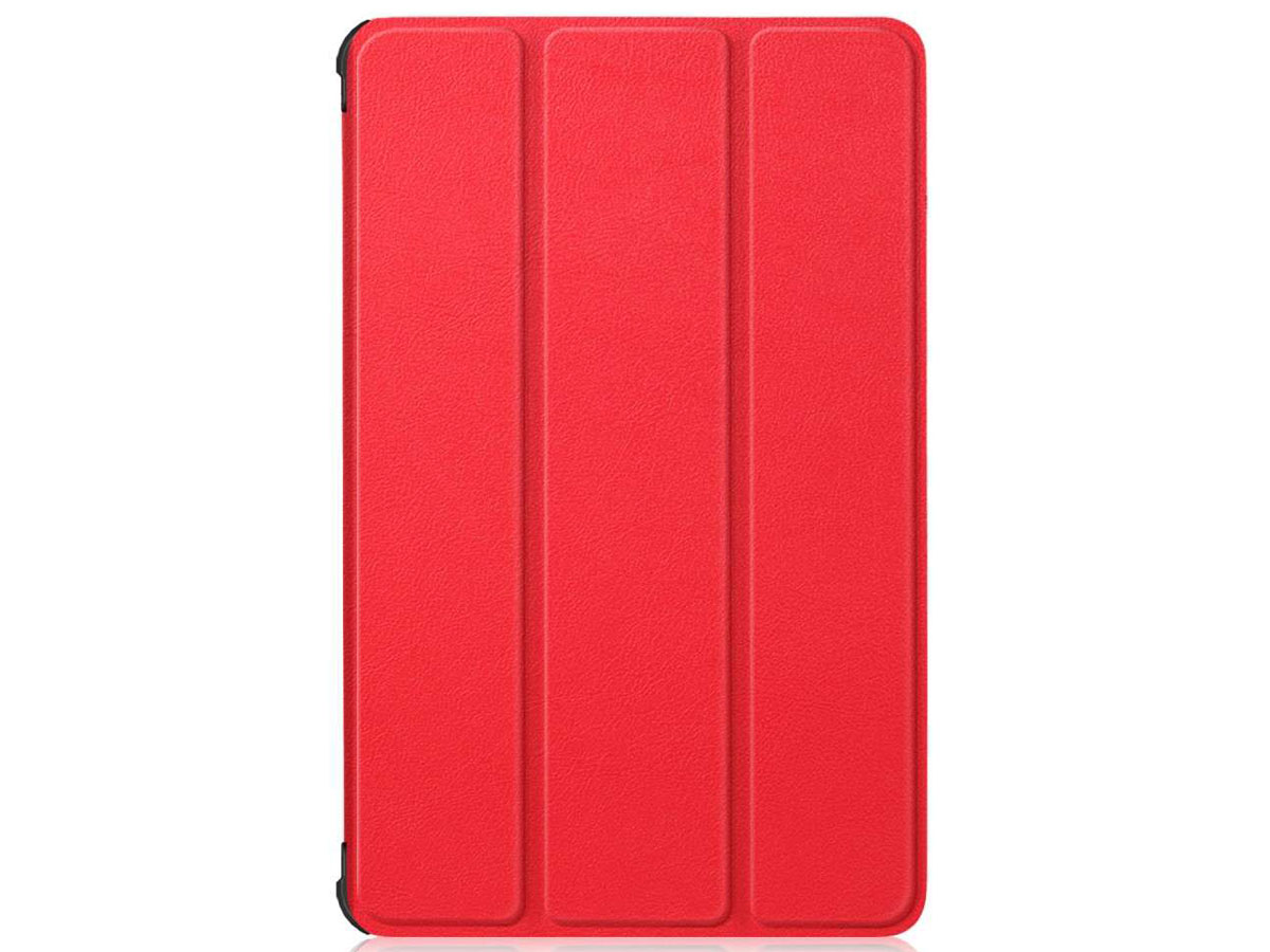 Smart Tri-Fold Bookcase Rood - Lenovo Tab P11 (Plus) Hoesje